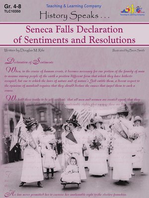 seneca declaration falls sentiments resolutions